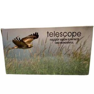 Telescope Field of Vision Infinite & Wonderful Boating Yachting NIB Box Damage